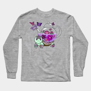 Spill the Tea Turtle Long Sleeve T-Shirt